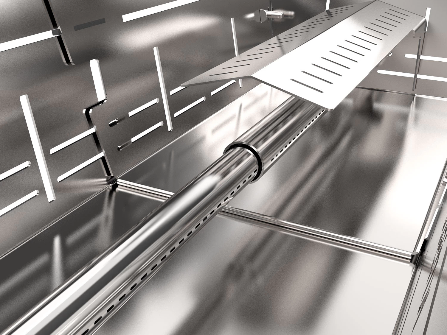 Knister Edelstahl-Gasgrill - Ausziehbarer Kompaktgrill 9 Knister Edelstahl-Gasgrill - Ausziehbarer Kompaktgrill – Bild 9