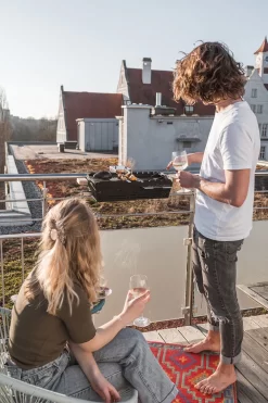 Knister Gasgrill - Ausziehbarer Kompaktgrill -Barbecue Shop Knister Gasgrill Balkongrillen