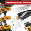 Knister Gasgrill - Ausziehbarer Kompaktgrill