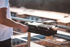 Knister Balkon- / Relinghalterung -Barbecue Shop Knister Gasgrill Planchagrillen Balkon