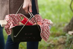 Knister Grill Small - Holzkohle Kompaktgrill 17 Knister Grill Small - Holzkohle Kompaktgrill -Barbecue Shop Knister Gril Small Tragekorb