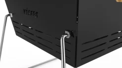 Knister Grill Small - Holzkohle Kompaktgrill 15 Knister Grill Small - Holzkohle Kompaktgrill -Barbecue Shop Knister Small Beine Henkel am Grill