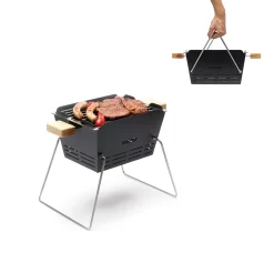 Knister Grill Small - Holzkohle Kompaktgrill 14 Knister Grill Small - Holzkohle Kompaktgrill -Barbecue Shop Knister Small Transport Henkel umklappbar
