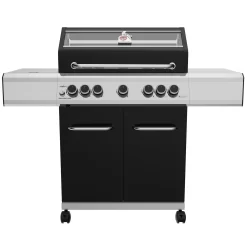 Grillfürst G520G 5-Brenner Gasgrill - 1. FC Köln Edition - Gusseisenroste