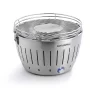 LotusGrill Classic - Holzkohle Tischgrill - Metallicsilber Inkl. Tasche