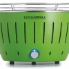 LotusGrill S - Holzkohle Tischgrill - Limettengrün Inkl. Tasche