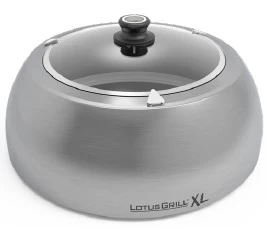 LotusGrill Edelstahl Grillhaube XL 1 LotusGrill Edelstahl Grillhaube XL