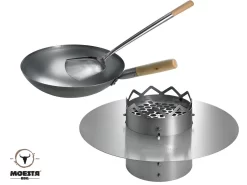Moesta WOK'N BBQ Komplettpaket - Für Kugelgrill (50cm)