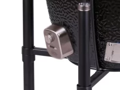 Monolith Grill LeCHEF BBQ GURU - PRO-Serie 2.0 Schwarz - MIT Gestell Und Seitentischen - Inkl. DynaQ Controller Set -Barbecue Shop Monolith BBQ Guru Version