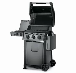 Napoleon Freestyle 365 Gasgrill, Graphit - Mit Sizzle Zone - Modell 2023 -Barbecue Shop Napoleon Freestyle 365 Side Sizzle Zone offen