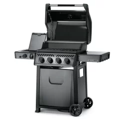 Napoleon Freestyle 425 Gasgrill, Graphit - Mit Sizzle Zone - X-DEAL Inkl. Grillplatte Und Plancha Tool-Set -Barbecue Shop Napoleon Freestyle 425 Gasgrill Sizzle Zone offen 1