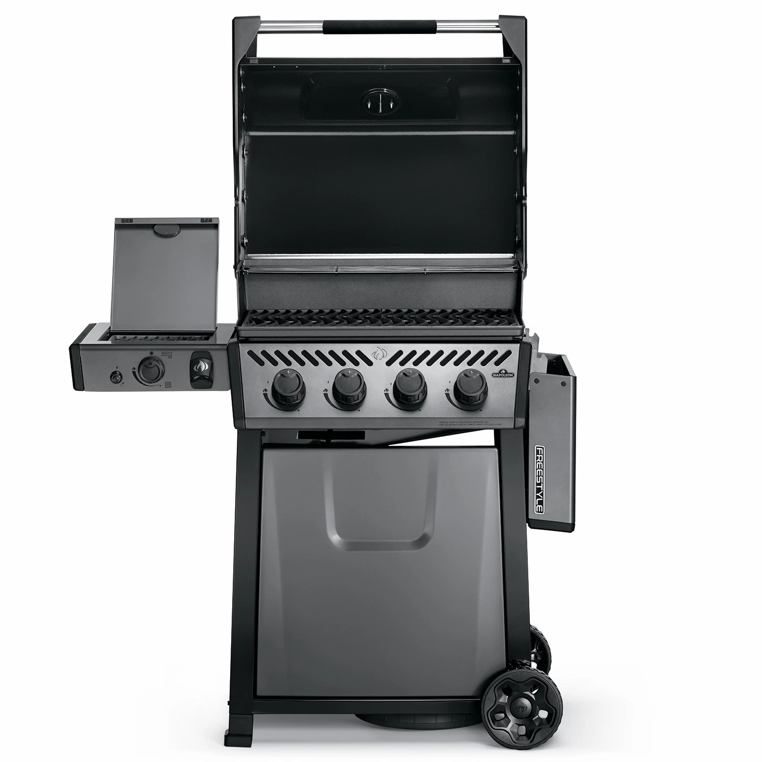 Napoleon Freestyle 425 Gasgrill, Graphit - Mit Sizzle Zone - Modell 2023 - X-DEAL Inkl. Drehspieß 3 Napoleon Freestyle 425 Gasgrill, Graphit - Mit Sizzle Zone - Modell 2023 - X-DEAL Inkl. Drehspieß – Bild 3