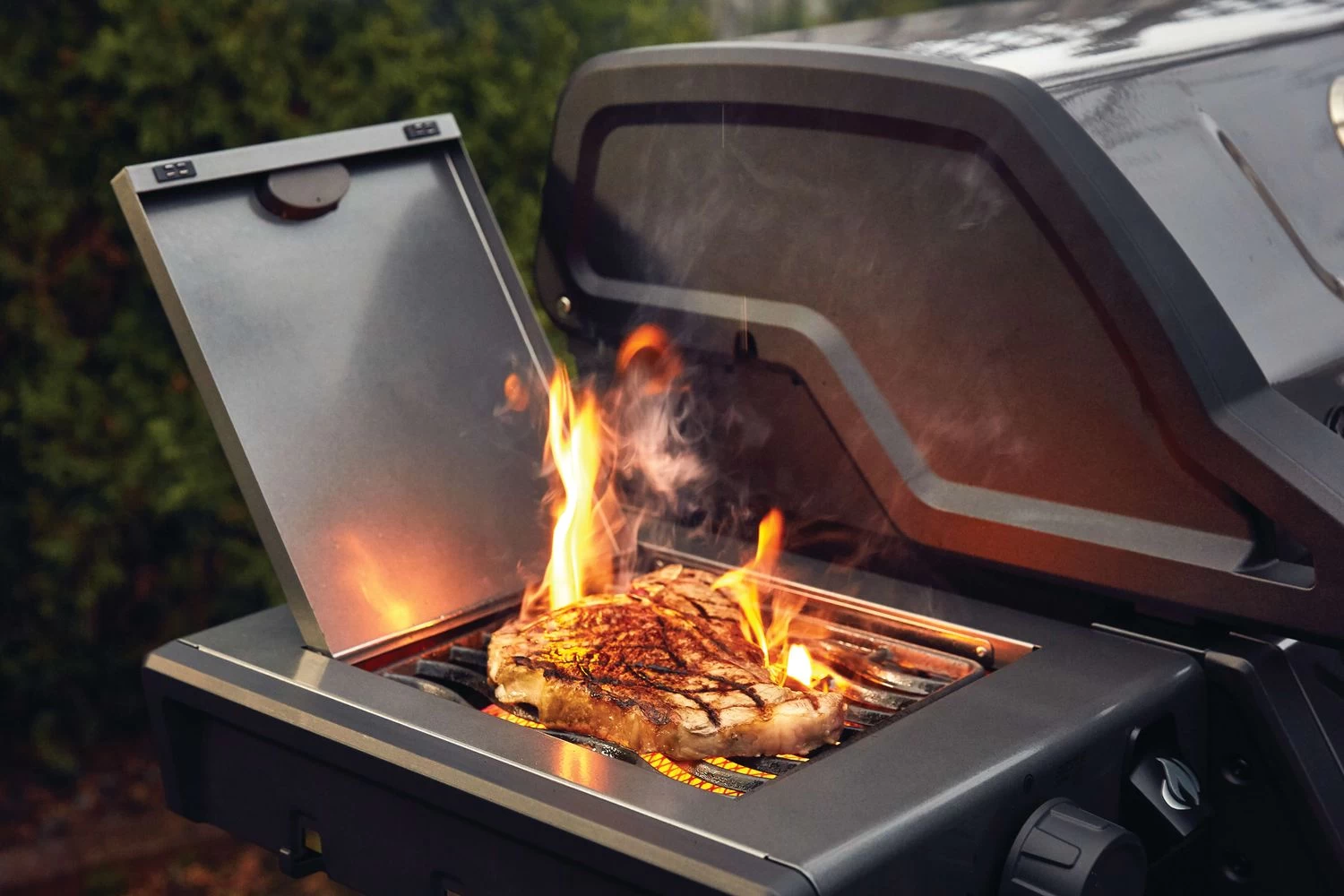 Napoleon Freestyle 425 Gasgrill, Graphit - Mit Sizzle Zone - Modell 2023 - X-DEAL Inkl. Drehspieß 19 Napoleon Freestyle 425 Gasgrill, Graphit - Mit Sizzle Zone - Modell 2023 - X-DEAL Inkl. Drehspieß – Bild 19