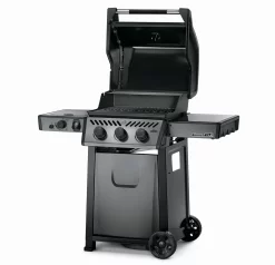 Napoleon Freestyle 365 Gasgrill, Graphit - Mit Sizzle Zone - Modell 2023 -Barbecue Shop Napoleon Gasgrill Freestyle 365 Side Deckel offen