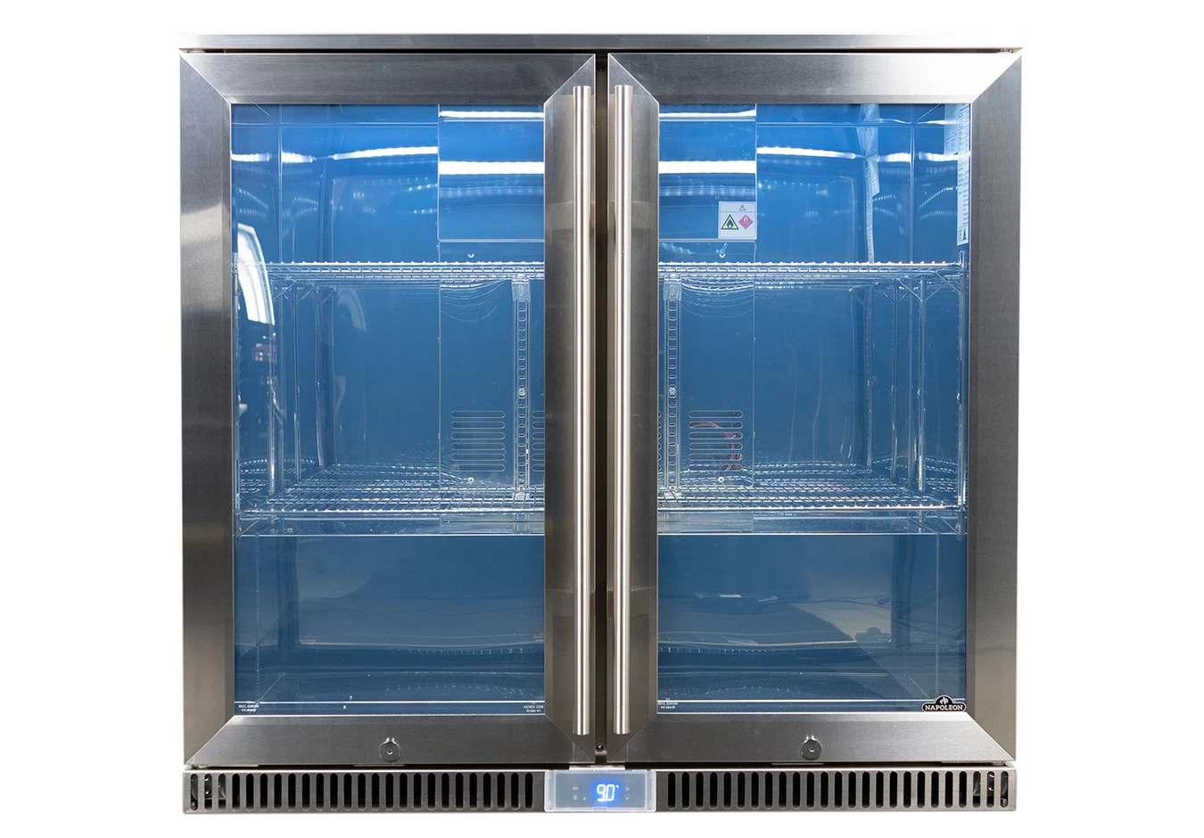 Napoleon Outdoor - Kühlschrank, 210 Liter, 2-türig Mit Doppelverglasung Und LED Beleuchtung - Wasserdicht Nach IP24 9 Napoleon Outdoor - Kühlschrank, 210 Liter, 2-türig Mit Doppelverglasung Und LED Beleuchtung - Wasserdicht Nach IP24 – Bild 9