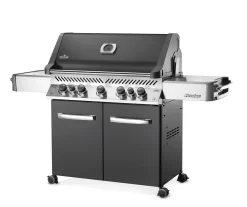 Napoleon Prestige 665 Gasgrill, Charcoal Grau - Mit Safety Glow - Modell 2023