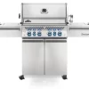 Napoleon Prestige Pro 500-3 Edelstahl Gasgrill Inkl. Drehspieß - Modell 2023 - SMART Deal Inkl. Grillfürst Grill Control