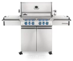 Napoleon Prestige Pro 500-3 Edelstahl Gasgrill Inkl. Drehspieß - Modell 2023 - SMART Deal Inkl. Grillfürst Grill Control
