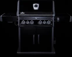 Napoleon Rogue SE 525 Gasgrill - All-black - Mit Edelstahlrosten, Sizzle Zone Und Heckbrenner - Grillfürst Edition Inkl. Abdeckhaube Im Karton - Modell 2022 -Barbecue Shop Napoleon Rogue SE All Black limited GF