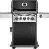 Napoleon Rogue SE 425 Gasgrill, Schwarz Mit Gussrosten - Hero Modell 2023 Inkl. Drehspieß - SMART Deal Inkl. Grillfürst Grill Control