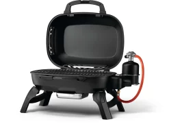Napoleon TravelQ 240 Kompakt Gasgrill Schwarz- Modell 2023 -Barbecue Shop Napoleon TravelQ TQ240 Kompakt abnehmbarer Kartuschenhalter