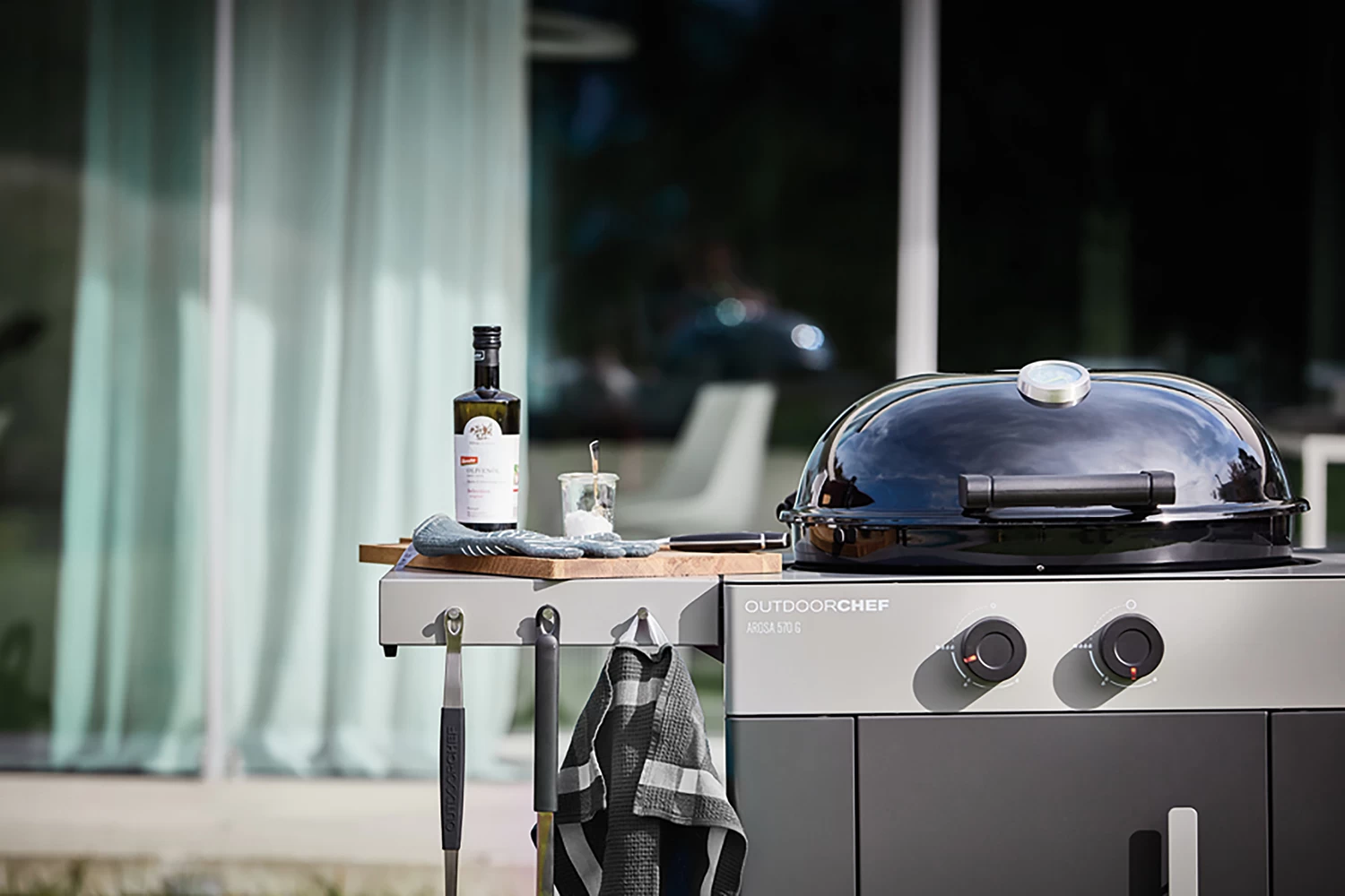 Outdoorchef Gas Kugelgrill Arosa 570 G Evo Grey Steel 3 Outdoorchef Gas Kugelgrill Arosa 570 G Evo Grey Steel – Bild 3