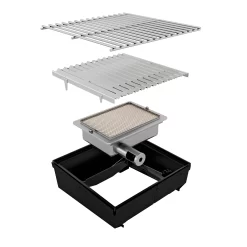 Outdoorchef Gas Kugelgrill Davos 570G Pro Mit Blazing Zone (Infrarotbrenner) & Abdeckhaube 21 Outdoorchef Gas Kugelgrill Davos 570G Pro Mit Blazing Zone (Infrarotbrenner) & Abdeckhaube -Barbecue Shop Outdoorchef Blazing Zone Davos Deteil 1