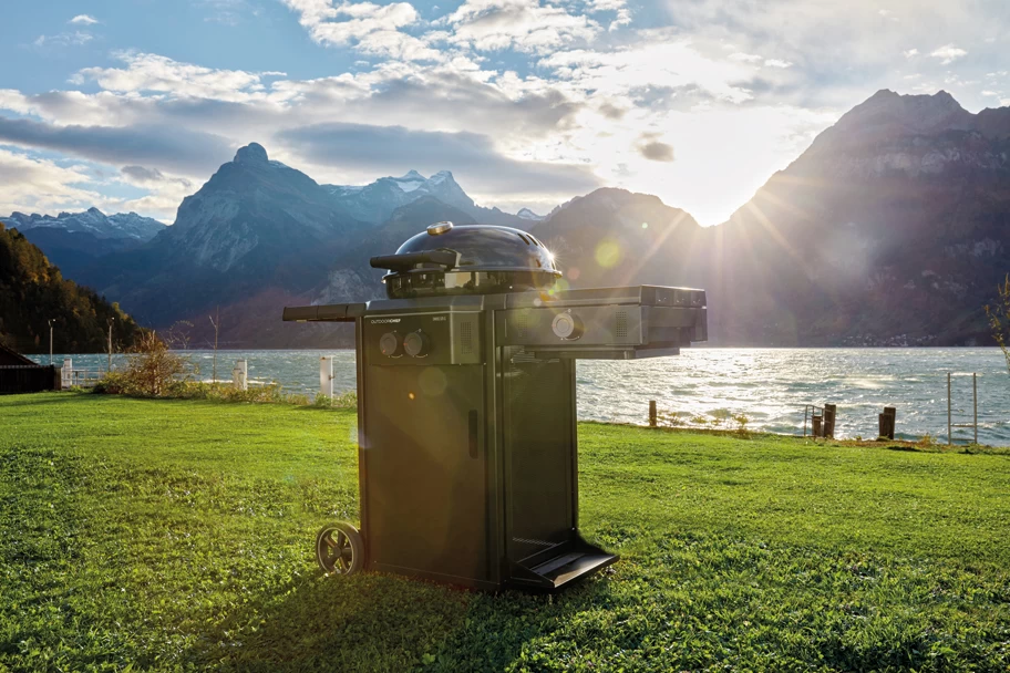 Outdoorchef Gas Kugelgrill Davos 570G Pro Mit Blazing Zone (Infrarotbrenner) & Abdeckhaube 8 Outdoorchef Gas Kugelgrill Davos 570G Pro Mit Blazing Zone (Infrarotbrenner) & Abdeckhaube – Bild 8