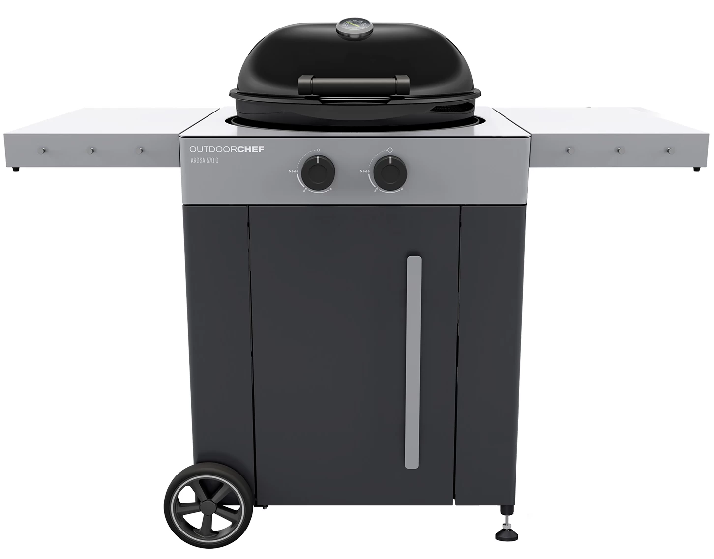 Outdoorchef Gas Kugelgrill Arosa 570 G Evo Grey Steel 1 Outdoorchef Gas Kugelgrill Arosa 570 G Evo Grey Steel