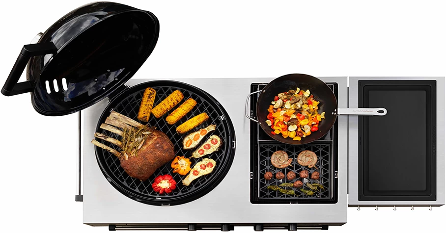 Outdoorchef Gas Kugelgrill Station Lugano 570 G EVO 1 Outdoorchef Gas Kugelgrill Station Lugano 570 G EVO