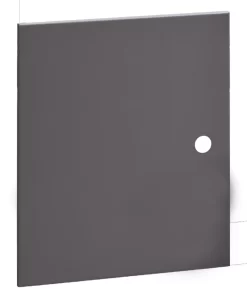 Palazzetti Gartenküche: Metalltür, 60 Cm X 50 Cm, Farbe Anthrazit