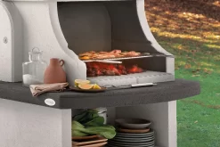 Palazzetti Grillkamin Bastia Mit Pizzaofen Inkl. Montagematerial 11 Palazzetti Grillkamin Bastia Mit Pizzaofen Inkl. Montagematerial -Barbecue Shop Palazzetti Grillkamin Bastia Simsplatte Marmotech
