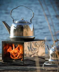 Petromax Teekessel Tk2 (3 Liter) 9 Petromax Teekessel Tk2 (3 Liter) -Barbecue Shop Petromax Edelstahl Teekessel 3000ml Lifestyle02