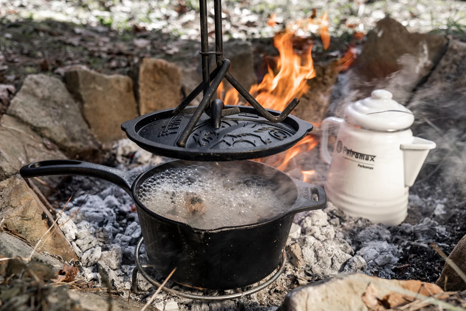 Petromax Gusseiserne Kasserolle Mit Deckel Kr1 9 Petromax Gusseiserne Kasserolle Mit Deckel Kr1 – Bild 9