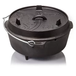 Petromax Ft6 Feuertopf Dutch Oven 5,5 L - Mit Füssen - X-DEAL Inkl. Deckelheber, Pflegepaste Und Kochlöffel