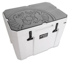 Petromax Haft-Auflage Für Kühlbox Kx50 Grau Mit Drachenemblem