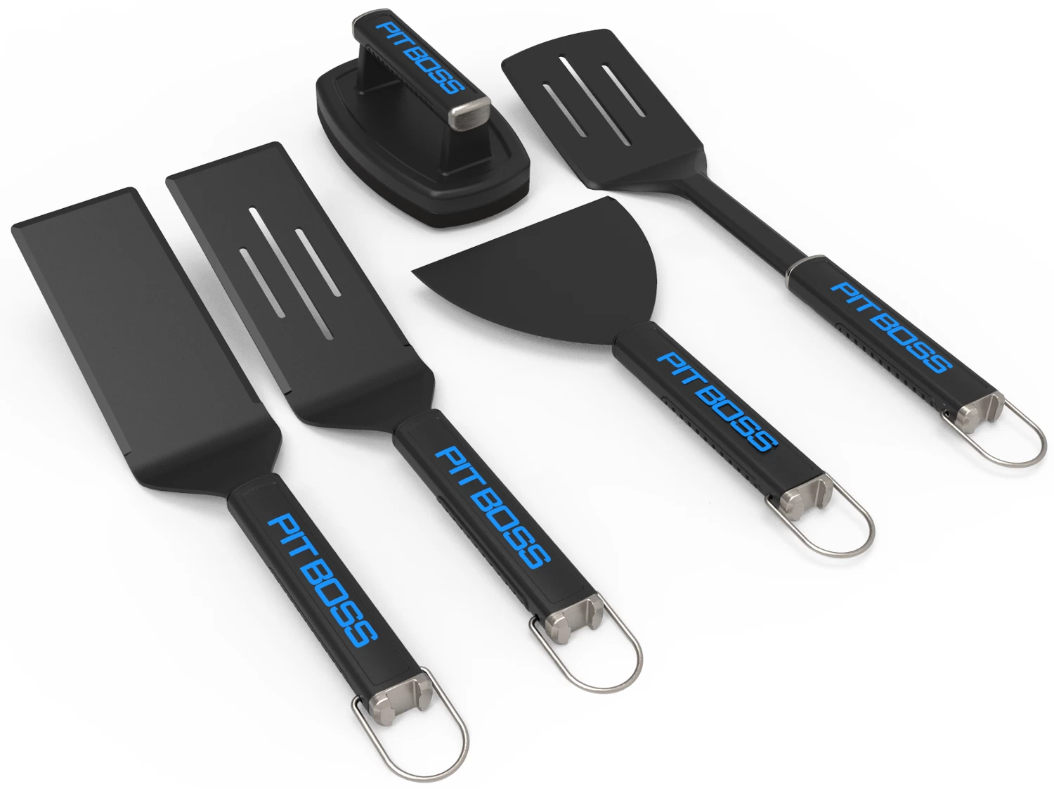 Pit Boss Grillbesteck Set Ultimate Plancha - 5-teilig 1 Pit Boss Grillbesteck Set Ultimate Plancha - 5-teilig