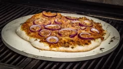 Grillfürst Pizzastein 33 Cm Mit Pizzablech -Barbecue Shop Pizza Stein Grill Thunfisch 1