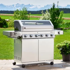 Rösle Gasgrill Videro G6-S VARIO+ - Limited Edition Modell 2023 - SMART Deal Inkl. Grillfürst Grill Control + Abdeckhaube Und Grillplatte 22 Rösle Gasgrill Videro G6-S VARIO+ - Limited Edition Modell 2023 - SMART Deal Inkl. Grillfürst Grill Control + Abdeckhaube Und Grillplatte -Barbecue Shop Roesle Gasgrill Station Videro G6 S Edelstahl Mood
