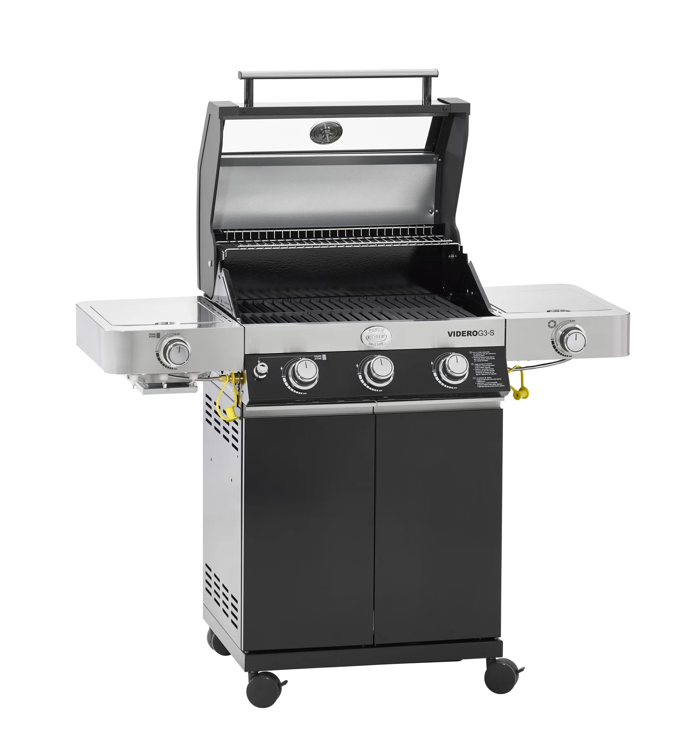 Rösle Gasgrill Videro G3-S VARIO+ Schwarz - Modell 2023 - X-DEAL Inkl. Abdeckhaube, Grillplatte Und Drehspieß 6 Rösle Gasgrill Videro G3-S VARIO+ Schwarz - Modell 2023 - X-DEAL Inkl. Abdeckhaube, Grillplatte Und Drehspieß – Bild 6