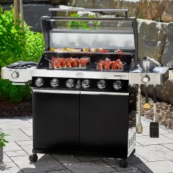 Rösle Gasgrill Videro G6-S VARIO+ Schwarz - Modell 2023 24 Rösle Gasgrill Videro G6-S VARIO+ Schwarz - Modell 2023 -Barbecue Shop Roesle Gasgrill Videro G6 S Mood 2
