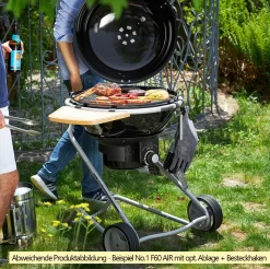Rösle Holzkohlegrill Kugelgrill No.1 F50 Air 11 Rösle Holzkohlegrill Kugelgrill No.1 F50 Air -Barbecue Shop Roesle Kugelgrill No1 AIR Mood Beispiel F60