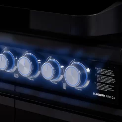 Rösle Gasgrill Magnum PRO G4-S - Modell 2023 -Barbecue Shop Roesle Magnum Pro G4 S Drehregler beleuchtet 1