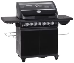 Rösle Gasgrill Magnum PRO G4-S - X-DEAL Inkl. Abdeckhaube, Gusseisen Grillplatte Und Drehspieß - Modell 2023