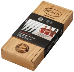 Rösle Steakmesser 4er Set - FC Bayern Edition