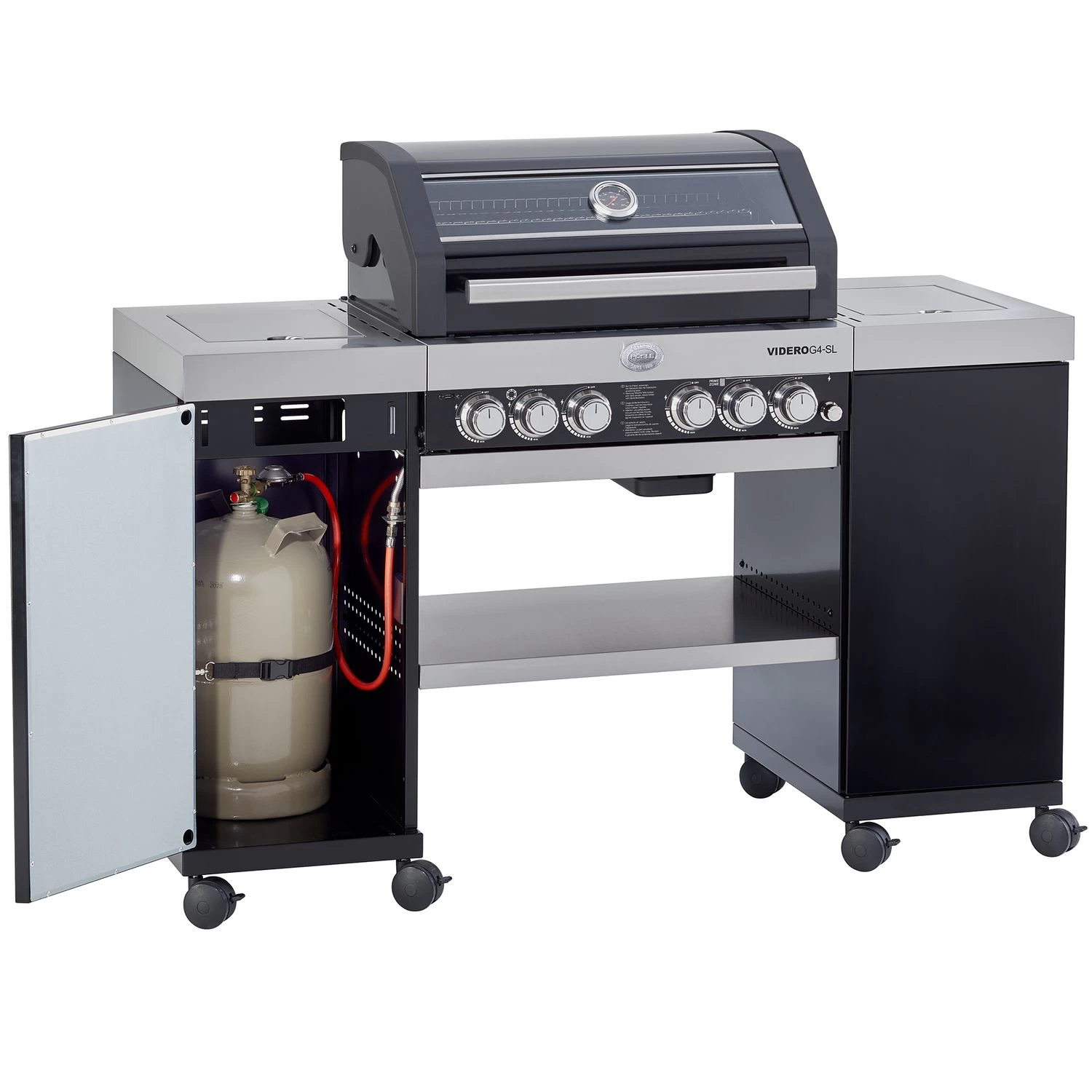 Rösle Gasgrill Videro G4-SL VARIO+ Schwarz - Modell 2022 2 Rösle Gasgrill Videro G4-SL VARIO+ Schwarz - Modell 2022 – Bild 2