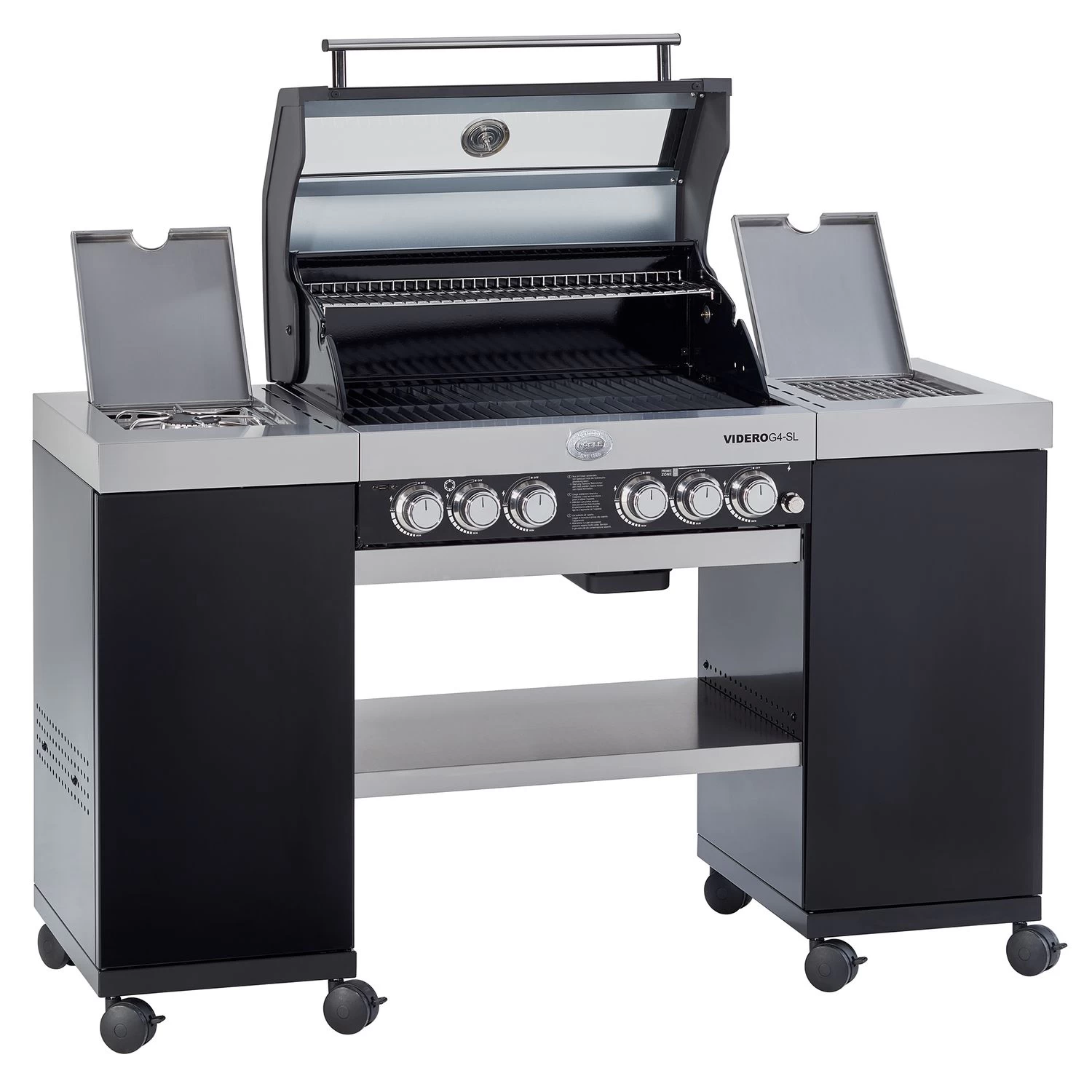 Rösle Gasgrill Videro G4-SL VARIO+ Schwarz - Modell 2022 3 Rösle Gasgrill Videro G4-SL VARIO+ Schwarz - Modell 2022 – Bild 3