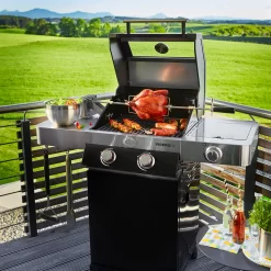 Rösle Gasgrill Videro G2 Schwarz - Modell 2022 -Barbecue Shop Roesle Videro G2 Gasgrill Station Mood01
