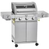 Rösle Edelstahl Gasgrill Videro G3-S VARIO+ - Limited Edition Modell 2023 - X-DEAL Inkl. Abdeckhaube, Grillplatte Und Dreshpieß