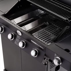 Rösle Gasgrill Videro G4-S Vario+ Nero Schwarz - Modell 2023 - X-DEAL Inkl. Abdeckhaube -Barbecue Shop Roesle Videro G4 S Vario NERO matt schwarz Gusseisenroste